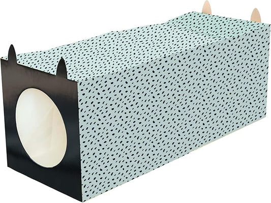 Kitty City Paper Bag Scratchers for Cats, Blue Paper Bag Tunnel Scratcher