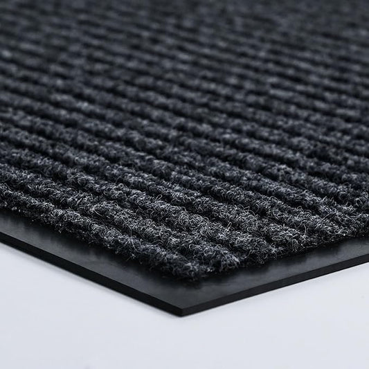 Front Door Mat Outside Entrance, 120" x 36" Sturdy Indoor Outdoor Mats for Entryway, Low Profile Welcome Doormat for Home Entrance, Non Slip Shoe Scraper Mat, Ideal for High Traffic Area