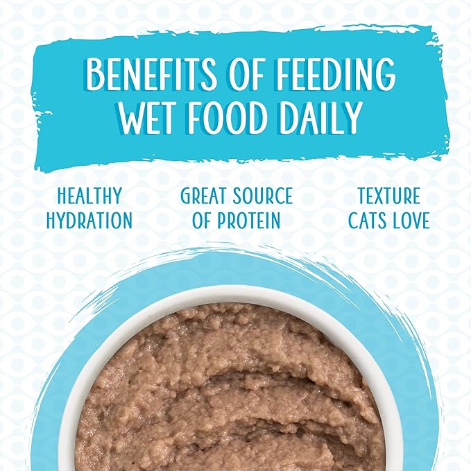 Weruva Wet Cat Food, The Chicken Lounge Paté Variety Pack, 3oz Can, Pack of 12