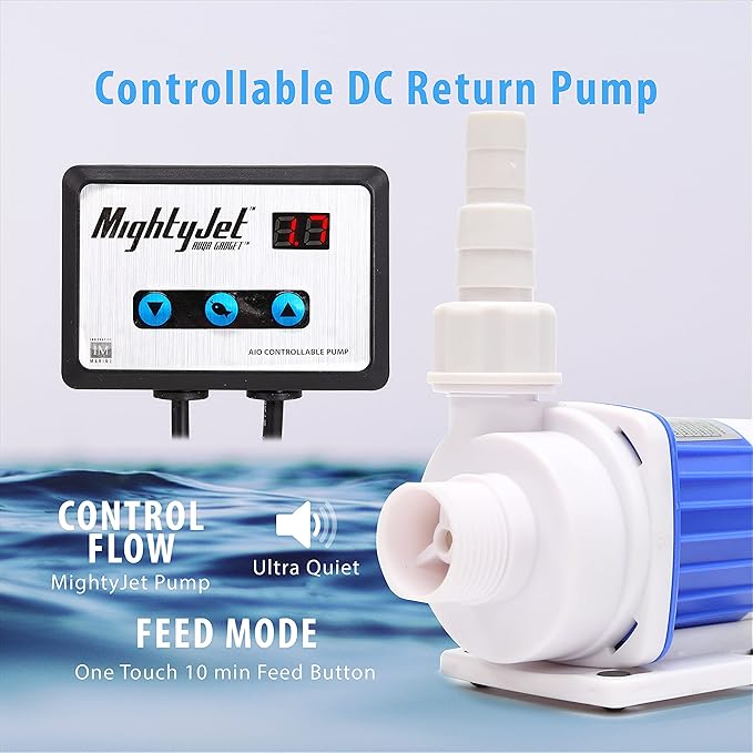 Innovative Marine Nuvo Fusion Pro 2 All in One - 50 Gallon Aquarium with White APS Stand with Leveling Frame