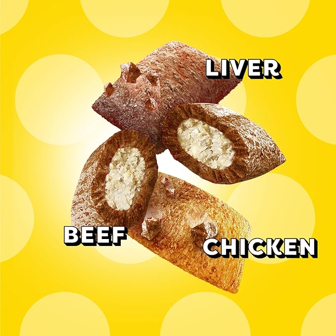 Temptations MixUps Backyard Cookout Flavor Crunchy and Soft Cat Treats, 6.3 oz. Pouch (Pack of 10)