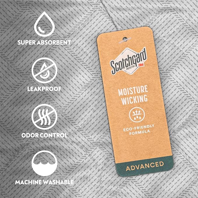 Paw Inspired Washable Pee Pads for Dogs (2 Pack), Leakproof, Non-Slip Reusable Puppy Pads for Potty Training, Whelping, Waterproof Mat (41x41 Inch, Pack of 2)