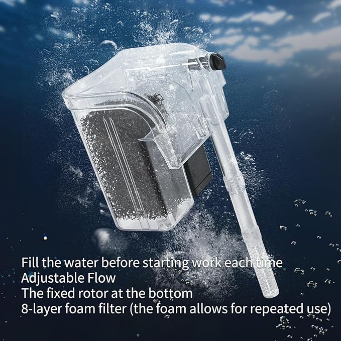 White Glass Betta Aquarium Starter Kits 1.2 Gallon Betta Fish Tank Starter Kit - LED Light & Self-Cleaning Filter Included