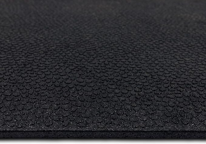 Mohawk Home Heavy Duty Rubber Stall Mat - Gym Floor- Under Dog Crate - All Purpose Utility 2'x3' - 1/2" Thick(Pack of 3)
