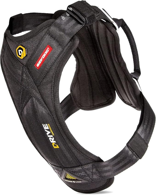 EzyDog Drive Dog Car Harness – Crash Tested and Certified (US-FMVSS 213) Dog Seat Belt Harness for Safe Travel, Adjustable with Padded Comfort (Small)