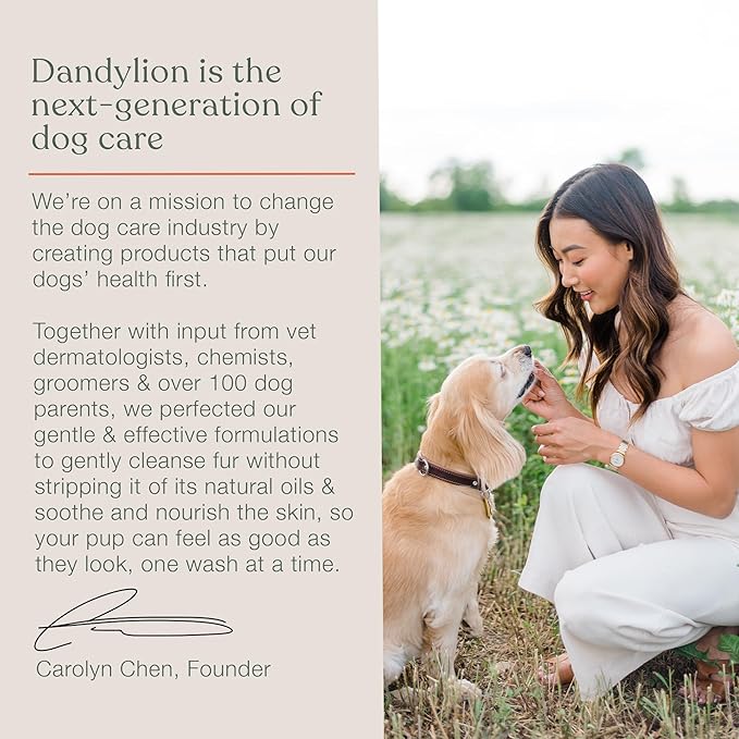 Dandylion Soft Paws | Paw Lotion with Brush | Dog Paw Balm Hydrating Alternative | Vet-Approved, Lick-Safe & Fragrance-Free | pH-Balanced for Itchy, Dry, Cracked Paws, Small & Large Dogs 0.6 fl oz