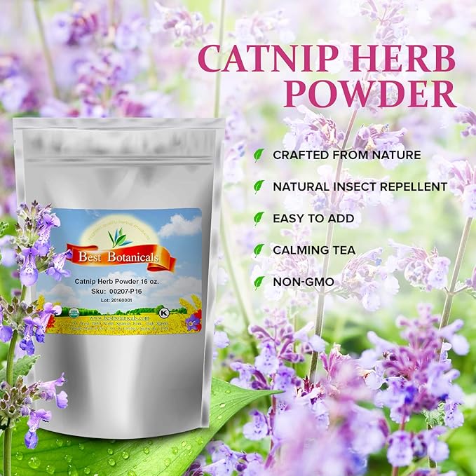Best Botanicals Catnip Herb Powder 16 oz.