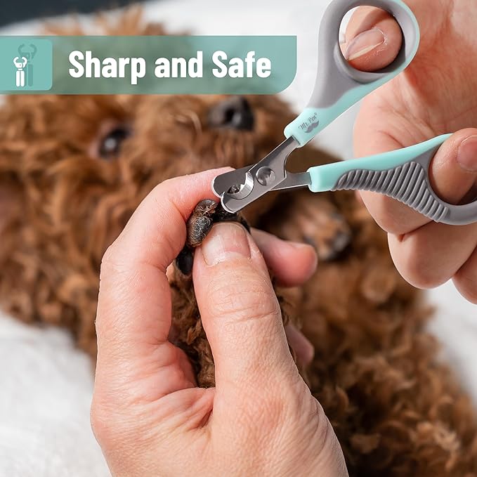 Mr. Pen Cat Nail Trimmer - Blue & Gray, Cat & Kitten Nail Clipper, Small Dog Nail Clipper