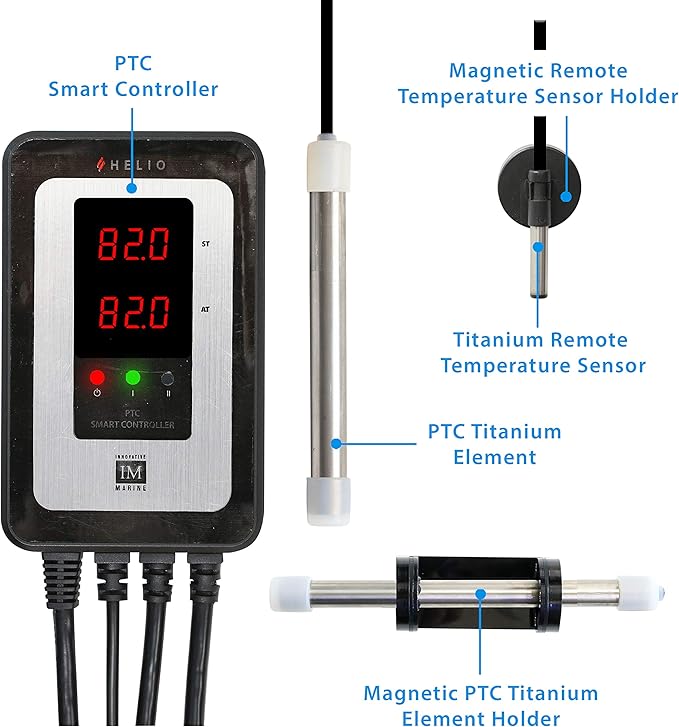 Innovative Marine Helio PTC Smart Reef Aquarium Heater (100 Watt)