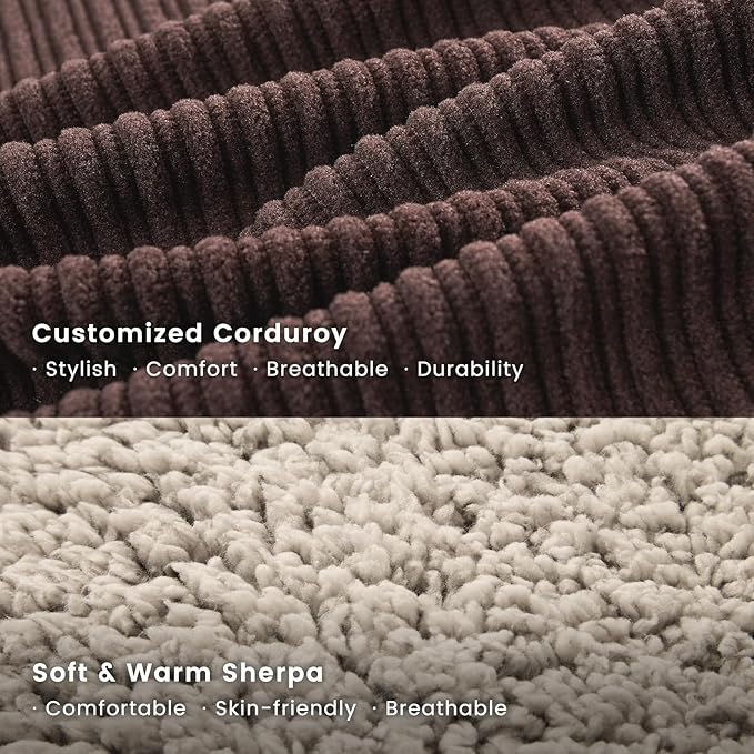 Miguel Washable Dog Bed with Removable Cushion for Small Dogs, Easy to Wash Pet Sofa Bed with Side, Rectangle Bolster Cat Bed Calming Cuddle Puppy Bed with Anti-Slip Bottom, Dark Brown 18 Inch