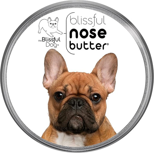 The Blissful Dog French Bulldog Black Masked Fawn Unscented Nose Butter - Dog Nose Butter, 4 Ounce