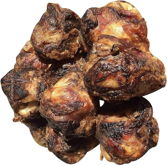 K9 Connoisseur Dog Bones Made in USA for Small and Medium Breed Dogs Natural Long Lasting Meaty Beef Knee Cap Bone Treats Best for Dogs Upto 50 Pounds 1 Pack 10 Count