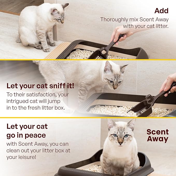 Cat Litter Deodorizer | Litter Box Odor Eliminator | Fragrance-Free with Active Carbon | Eliminates Cat Odors and Smells to Keep Your Home Fresh and Clean (25 LBs)