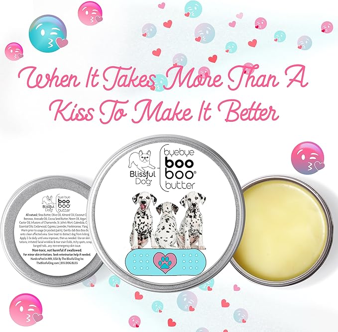 The Blissful Dog Dalmatian Boo Boo Butter, 1-Ounce