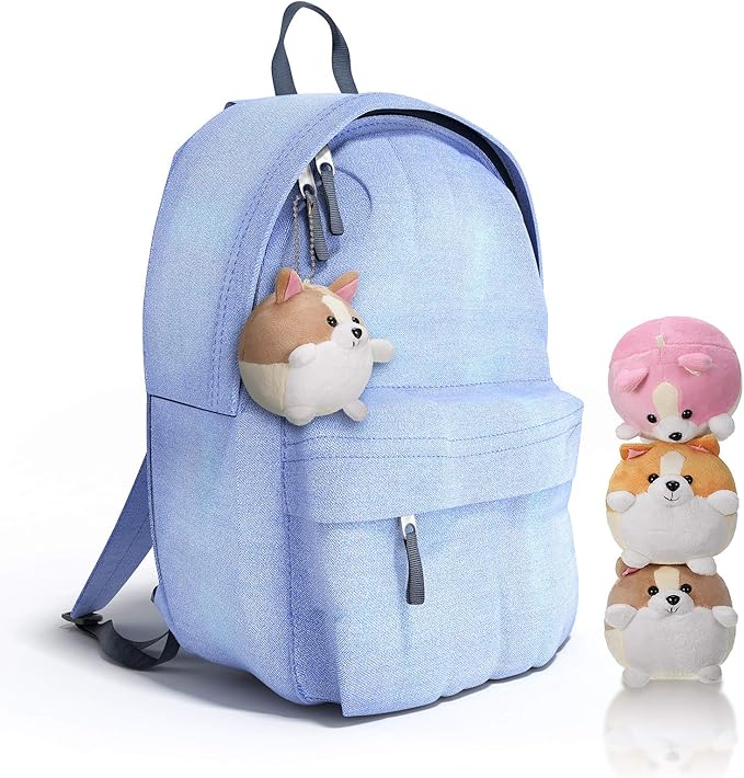 Skylety 12 Pack 5" Mini Dog Stuffed Animals Stuffed Puppies Bulk Small Plush Dogs Cute Soft Plush Toy Birthday Gift