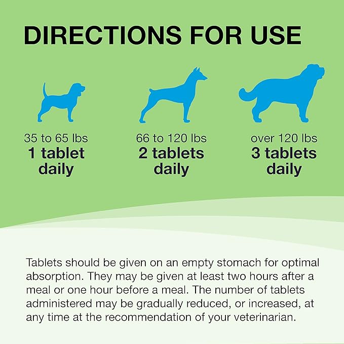 Nutramax Laboratories Denosyl Liver and Brain Health Supplement for Large Dogs, With S-Adenosylmethionine (SAMe), 30 Tablets