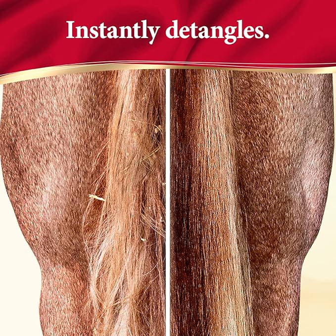 Absorbine ShowSheen Hair Polish & Detangler 32oz Refill Bottle, Horse and Dog Coat, Mane and Tail, Instant Detangling & Reduces Hair Breakage for Healthy Grooming & Radiant Shine