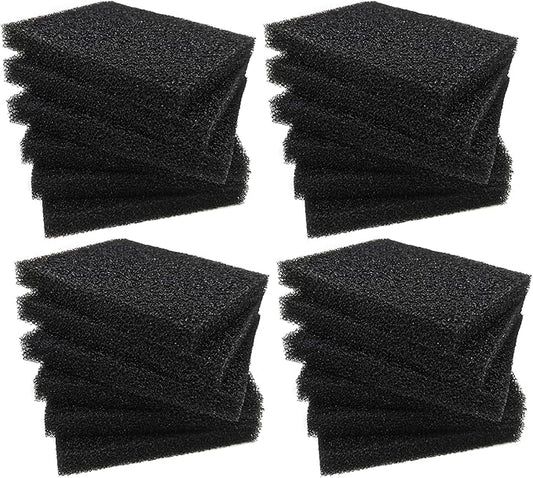 Aquarium Bio Fitler Media Sponge, 6.28 x 5.5 x 0.78 inch 24 Pcs Foam Filter Pad Inserts for ML350