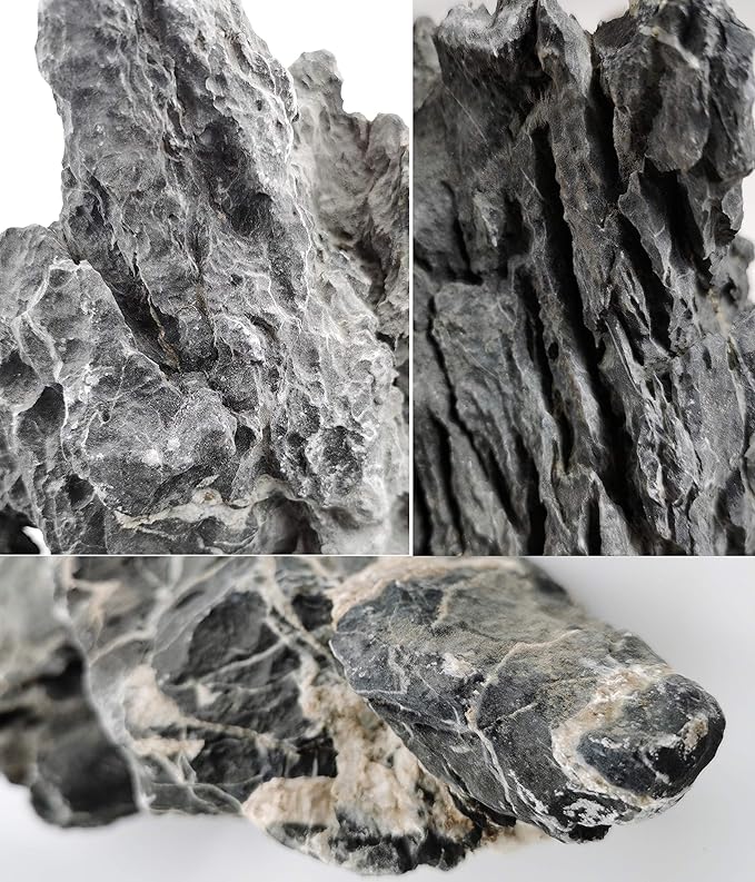 Voulosimi 12 lb Seiryu Rock Stone for Aquariums, Landscaping Model,Tank Decoration