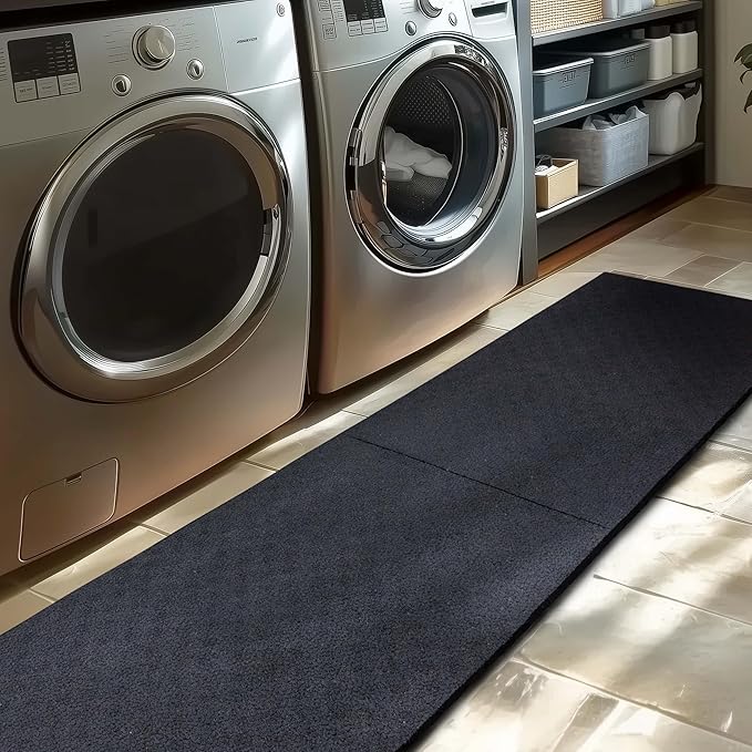 Mohawk Home Heavy Duty Rubber Stall Mat - Gym Floor- Under Dog Crate - All Purpose Utility 2'x3' - 1/2" Thick