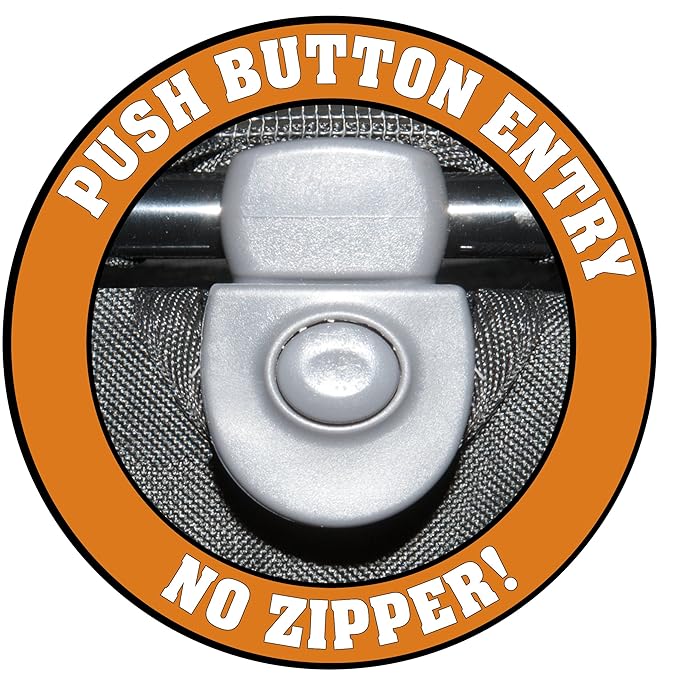 Pet Gear No-Zip NV Pet Stroller for Cats/Dogs, Zipperless Entry, Easy One-Hand Fold, Gel-Filled Tires, Plush Pad + Weather Cover Included, Black Spots