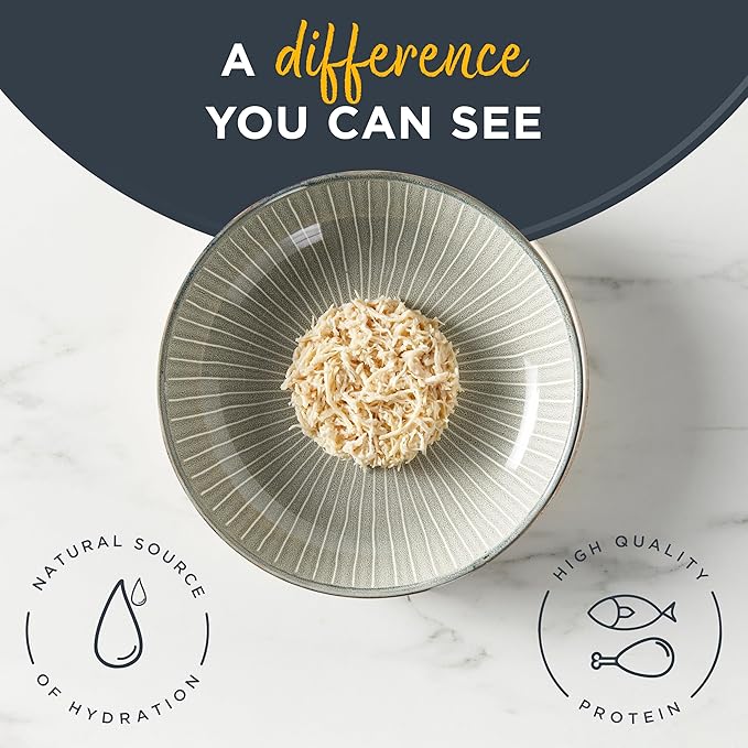 Reveal Natural Wet Cat Food in Broth, Limited Ingredient Grain Free Canned Cat Food, Protein with No Artificial Additives, Chicken Breast in Broth (24 x 2.47 oz Cans)