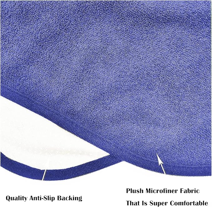 Car Seat Cover Protector Front Seats,for Gym Workout,Running,Swimming,Beach and Hiking,Waterproof Sweat Towel Bucket Seat Covers for Cars SUV Trucks (Blue, 2Pcs)