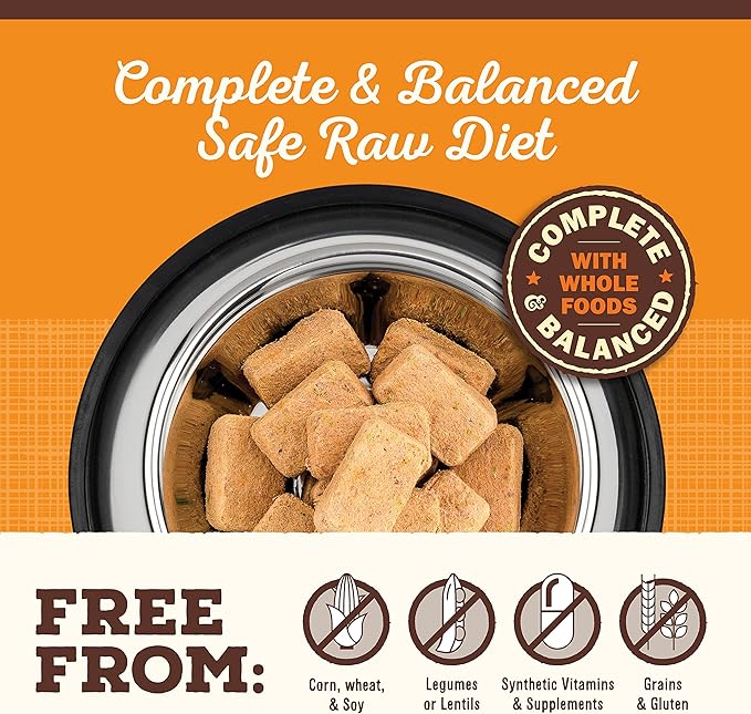 Primal Freeze Dried Raw Dog Food Nuggets, Beef, Complete & Balanced Meal, Also Use as Topper or Treat, Premium, Healthy, Grain Free, High Protein Raw Dog Food, 14 oz (Pack of 2)