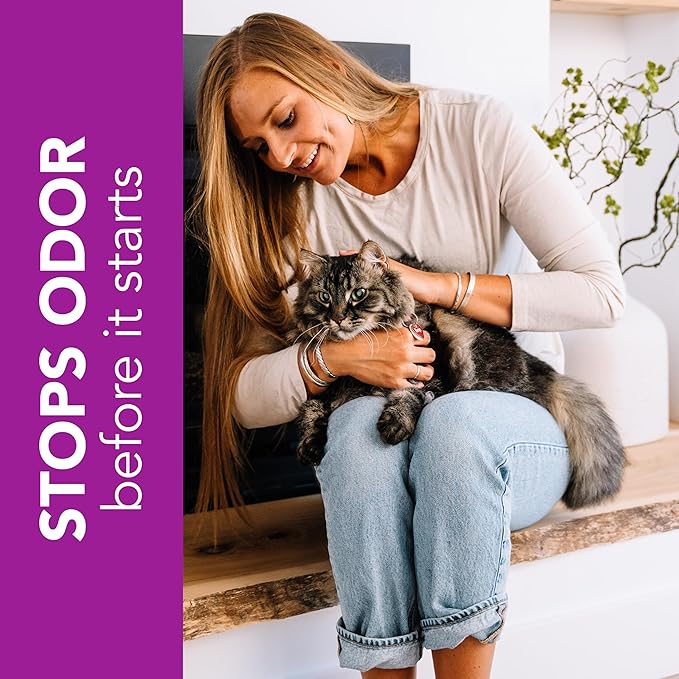 ökocat Less Mess Low Tracking Wood Clumping Cat Litter Mini- Pellets, Unscented, 14.8 pounds - Natural Ingredients, Stops Odor, Clumps Solid, 99% Dust Free, Great for Long-Hair Breeds, All Cats