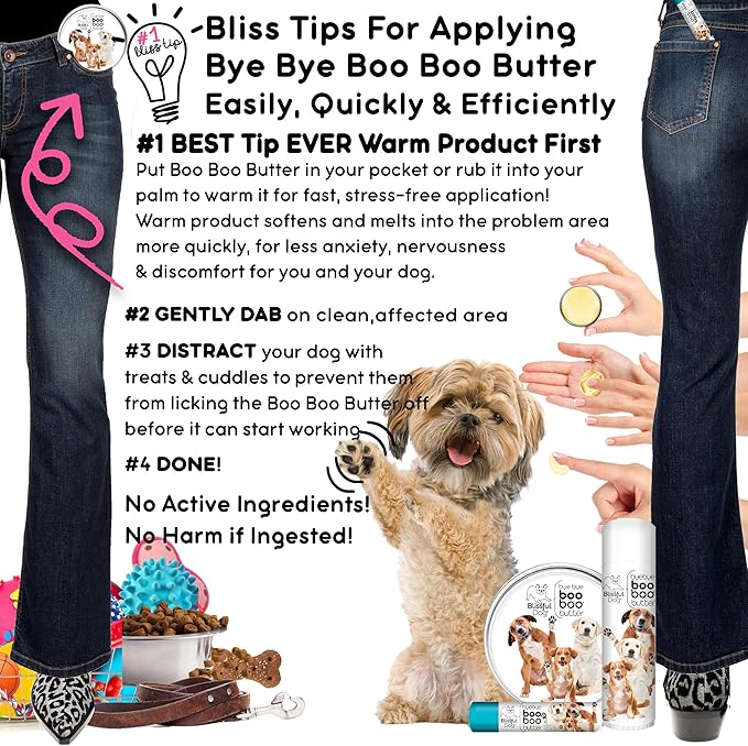 3 Cute Puppies Boo Boo Butter, 0.15 oz