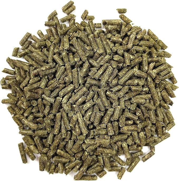 Oxbow Essentials Guinea Pig Food, Young, Made Alfalfa Hay for Guinea Pig, Pet Food Pellets with Vitamin C, Small Animal Pet Products, Made in USA, High Fiber, 10 lb. Bag