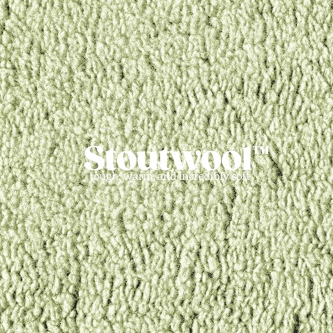 Stoutwool Indestructible Dog Bed - Fluffy Chew Proof Dog Crate Pad - Tough Kennel Pad for Aggressive Chewers - Ideal for Extra Large Breeds & Fits 48-Inch Crate - 47"x29", Gleam